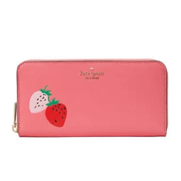 Kate Spade strawberry wallet! - Picture 2 of 3